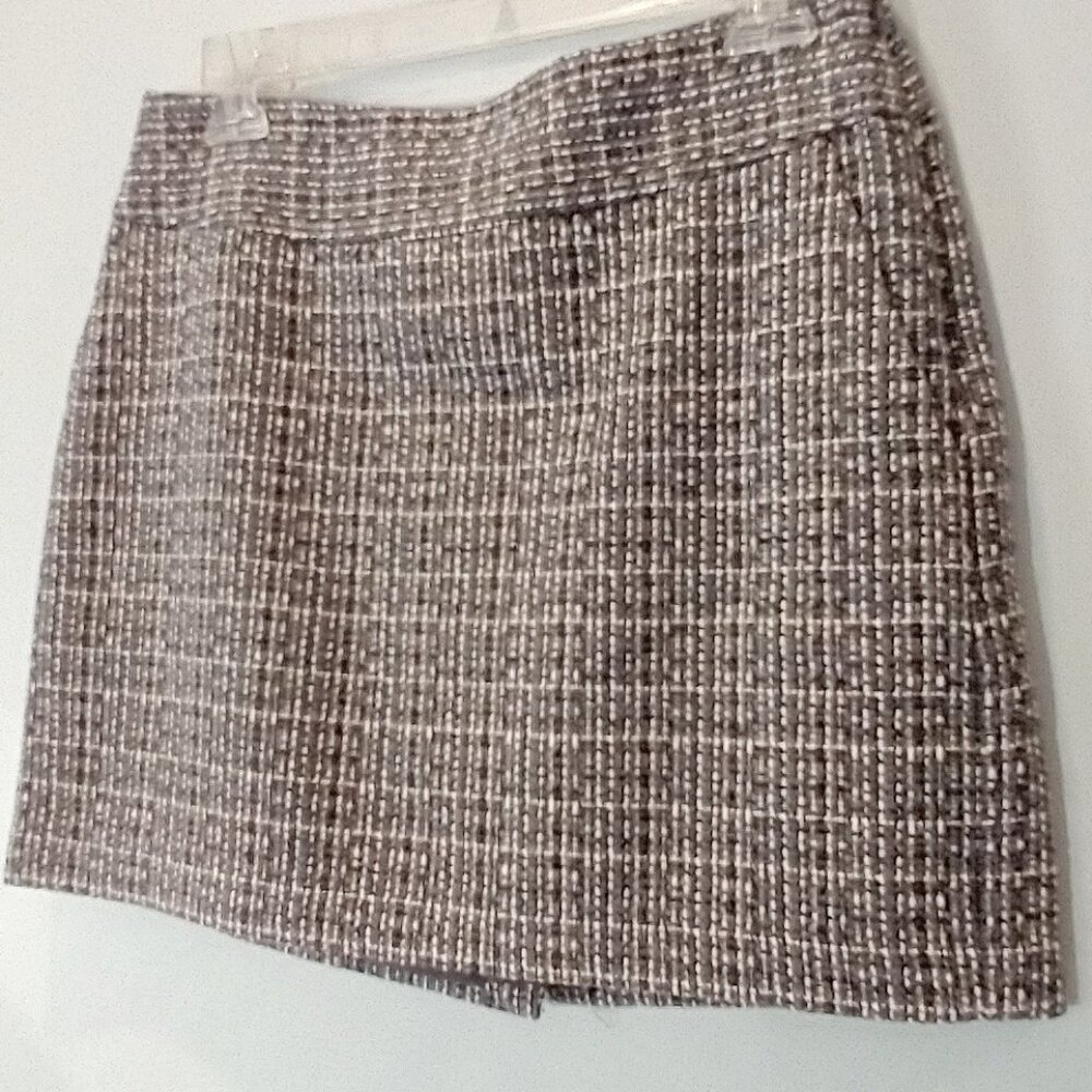 NWOT Forenza Wool Blend Tweed Mini Skirt Size 4